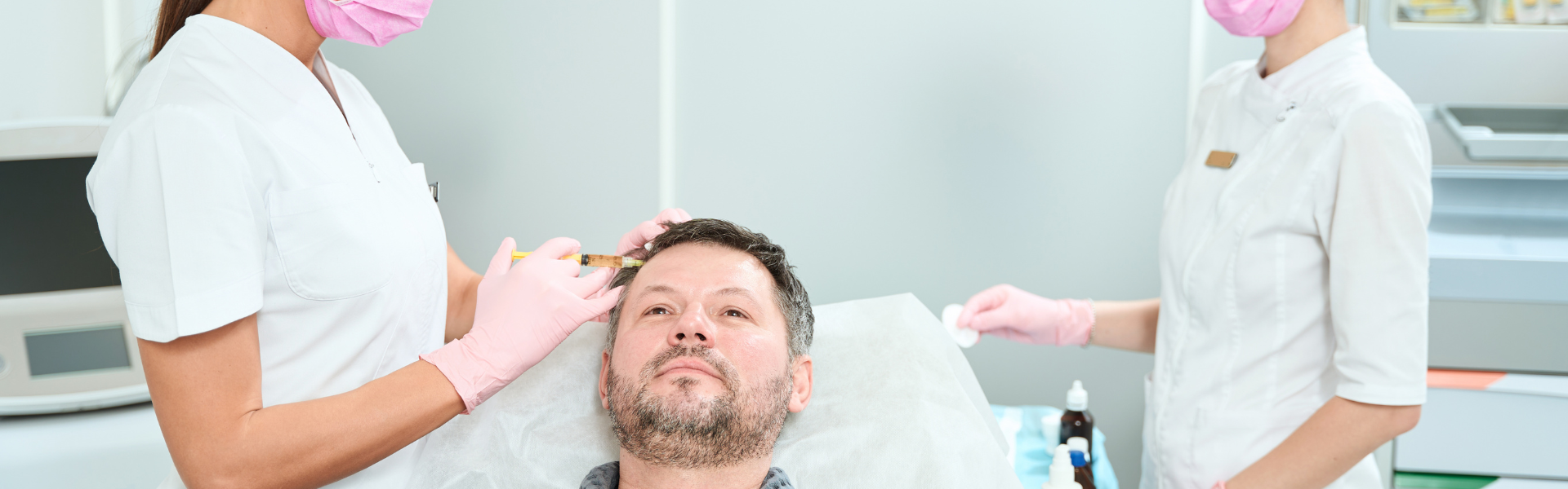 Hair transplant banner